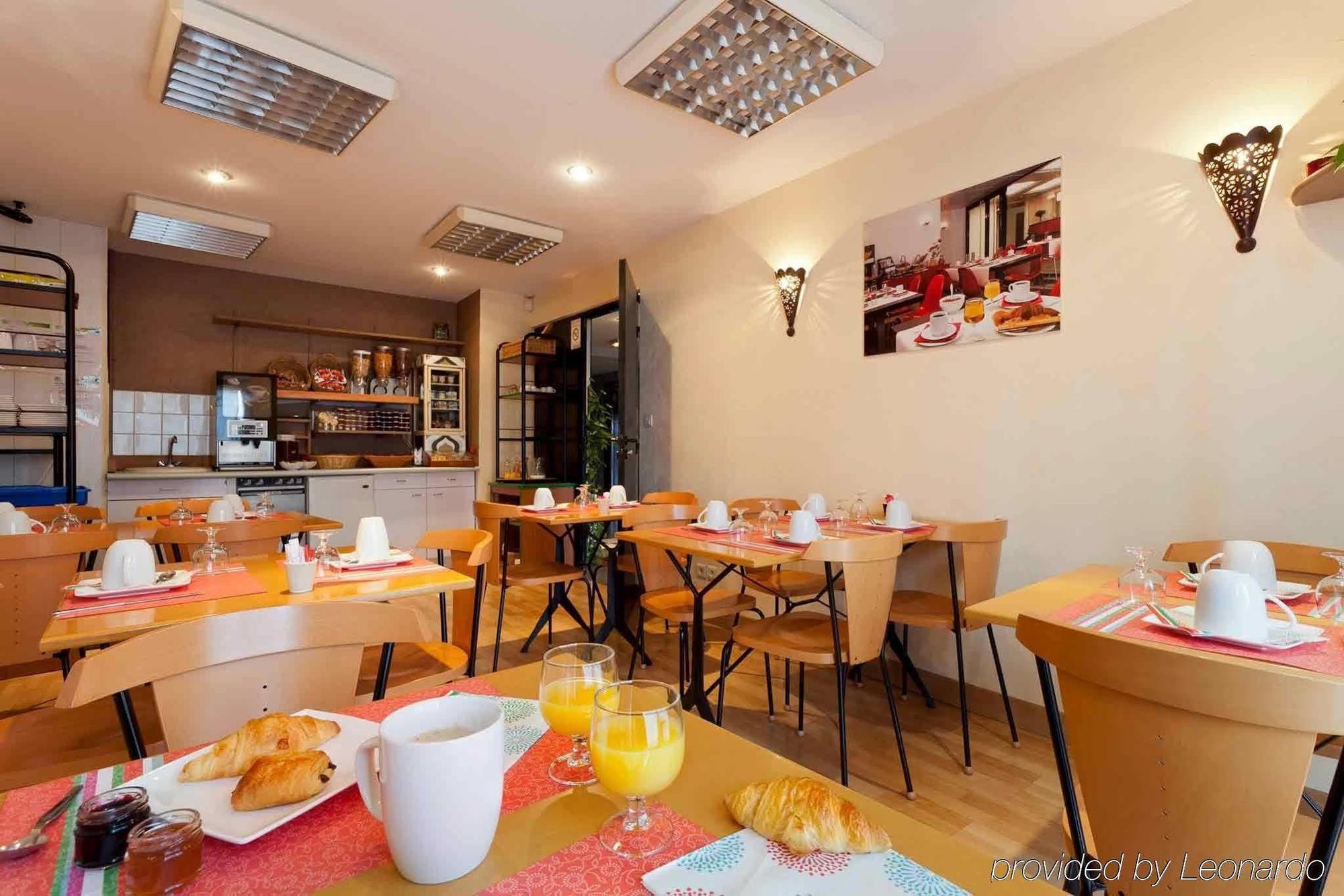 Appart'Hotel Laureades Clermont-Ferrand Centre Jaude المطعم الصورة